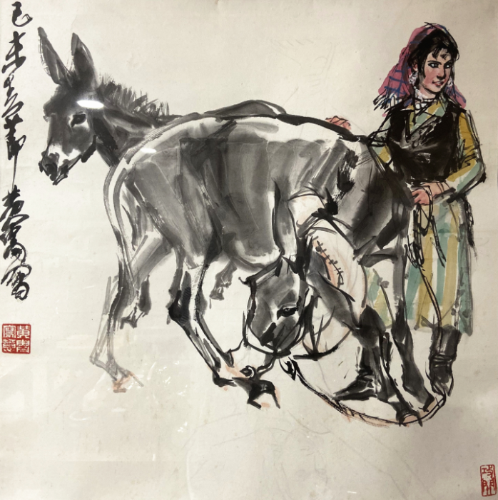 黄胄:中国绘画史上为数不多天才且勤奋的艺术家