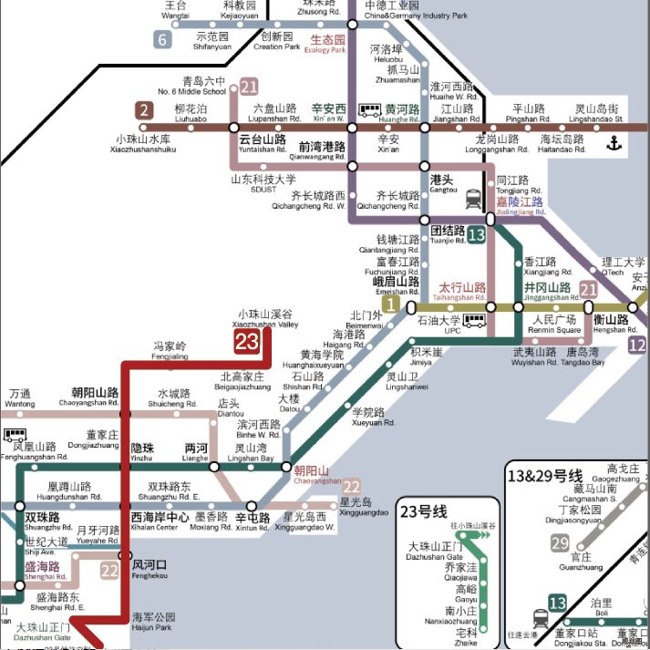 图青岛地铁规划