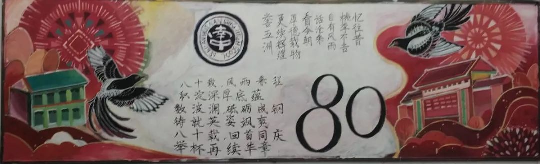 【校庆倒计时6天】叮咚!南中80周年校庆黑板报正式上线!