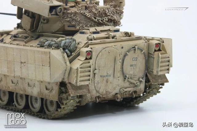 m3a3bradley战车第二作模型作品
