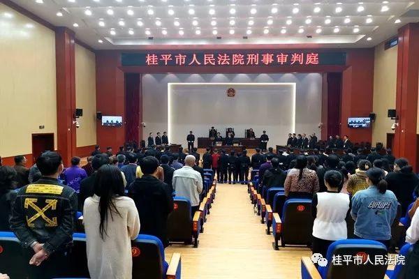 桂平市人民法院公开宣判一涉黑案!13名被告人被判处有