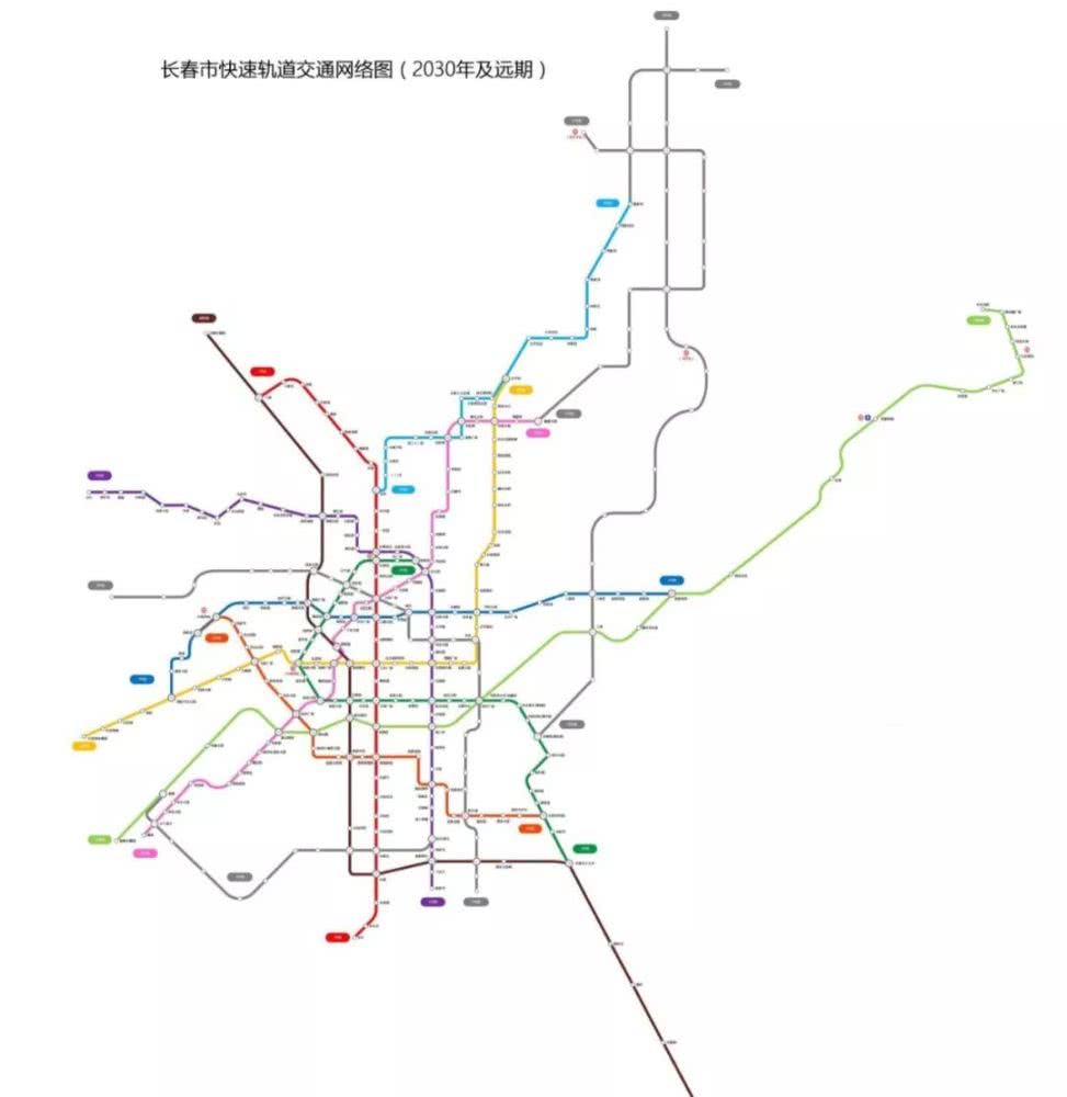 地铁6号线的最新消息来啦长春将进入地铁时代