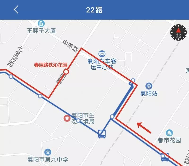 襄阳这四条公交线路今天起改线!