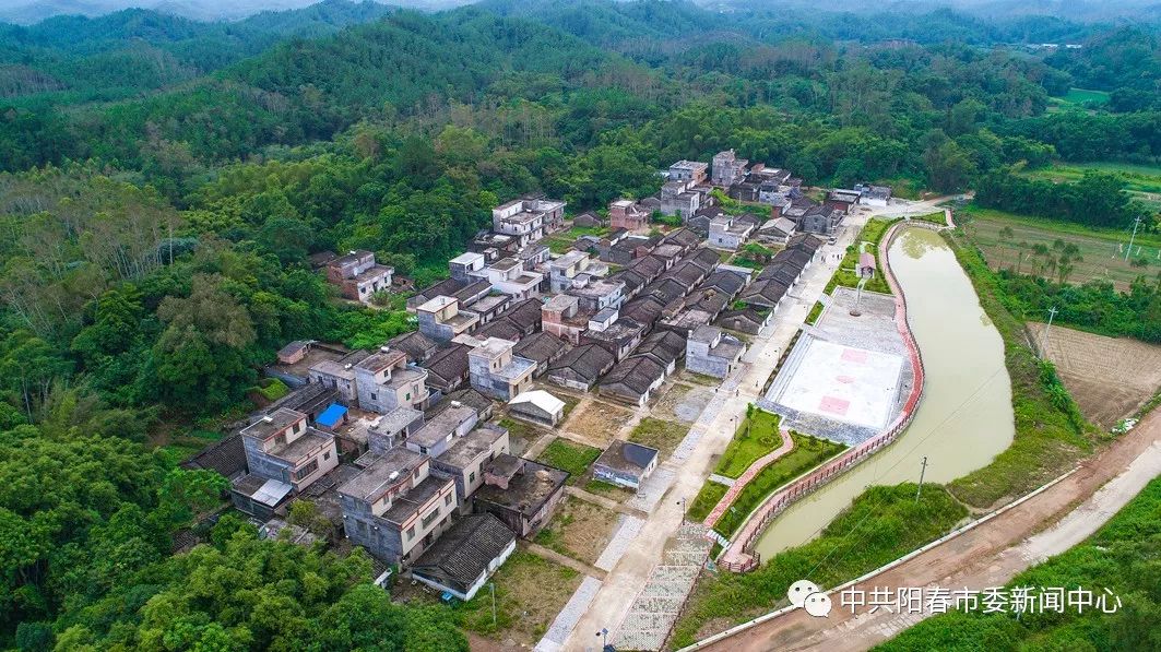 阳春又一条村投入207万建设新农村,乡村面貌大变样