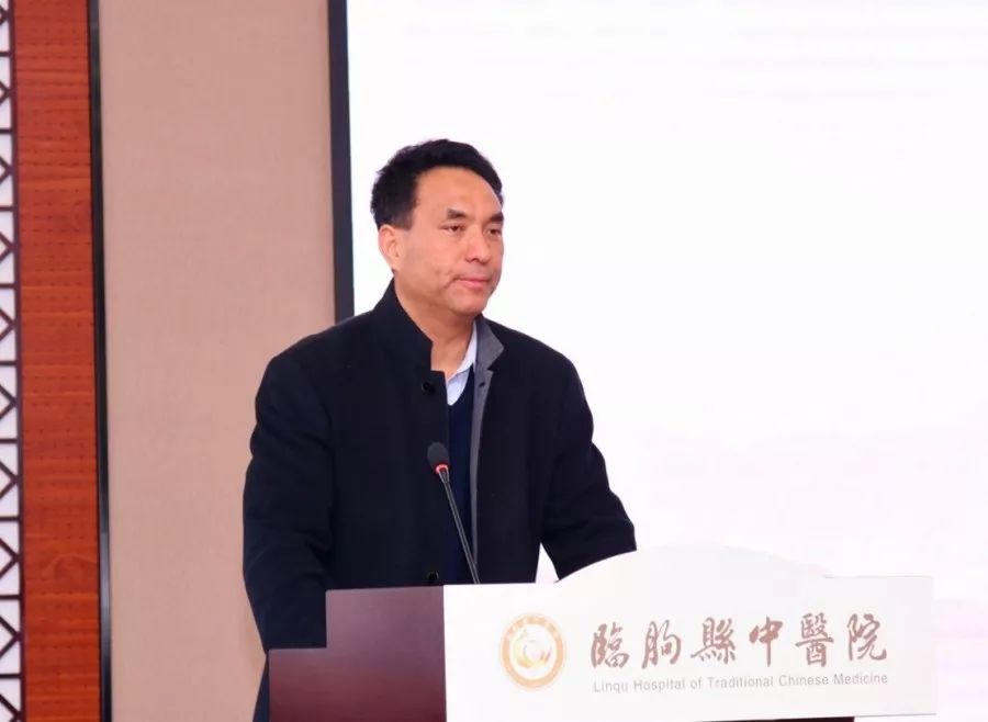 县残联理事长陈强致辞