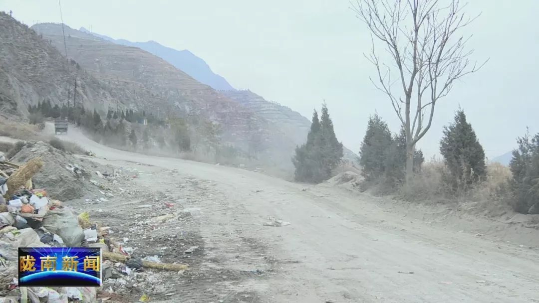 武都区两水镇:垃圾堆放点影响村活