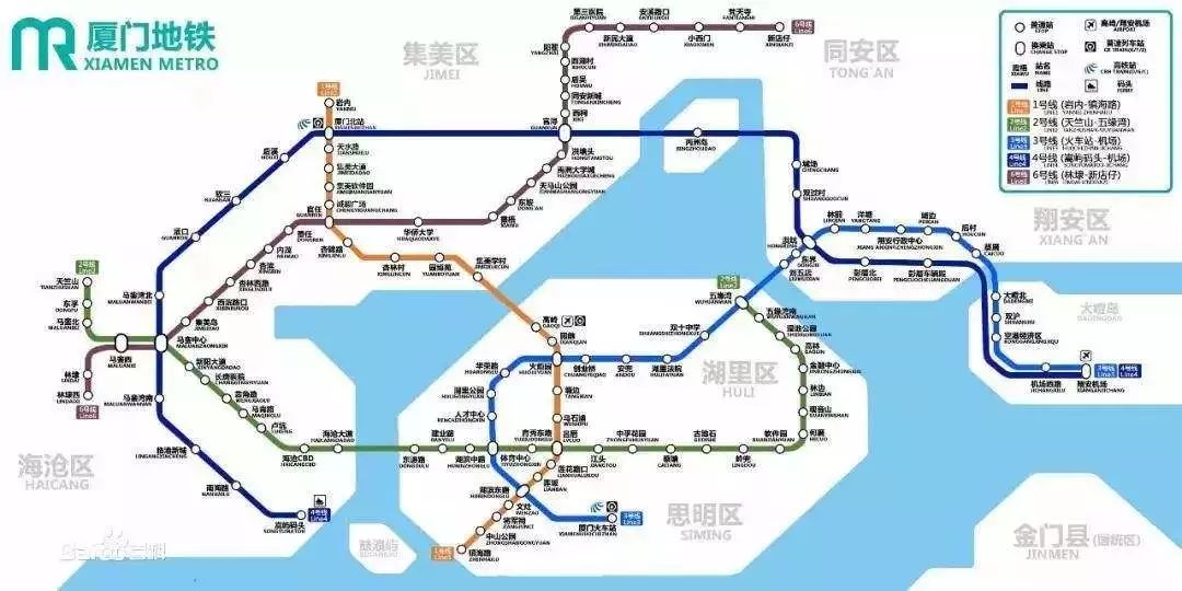 今天厦门6万人涌入地铁2号线6号线也重磅官宣7个站点公布地点就在