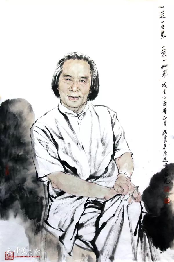 "趣真喜相"张亚光,张佩钢人物画迎春跨年展在荣宝斋(天津)中国书房