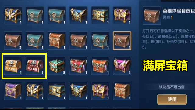 王者荣耀：玩家用2年时间，存了173种宝箱，其中有几个非常珍贵
