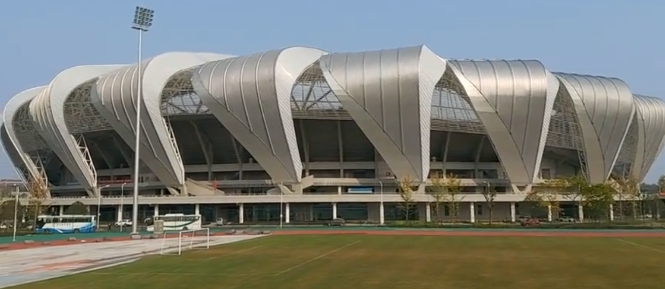 工程案例宜昌奥林匹克体育中心即将竣工
