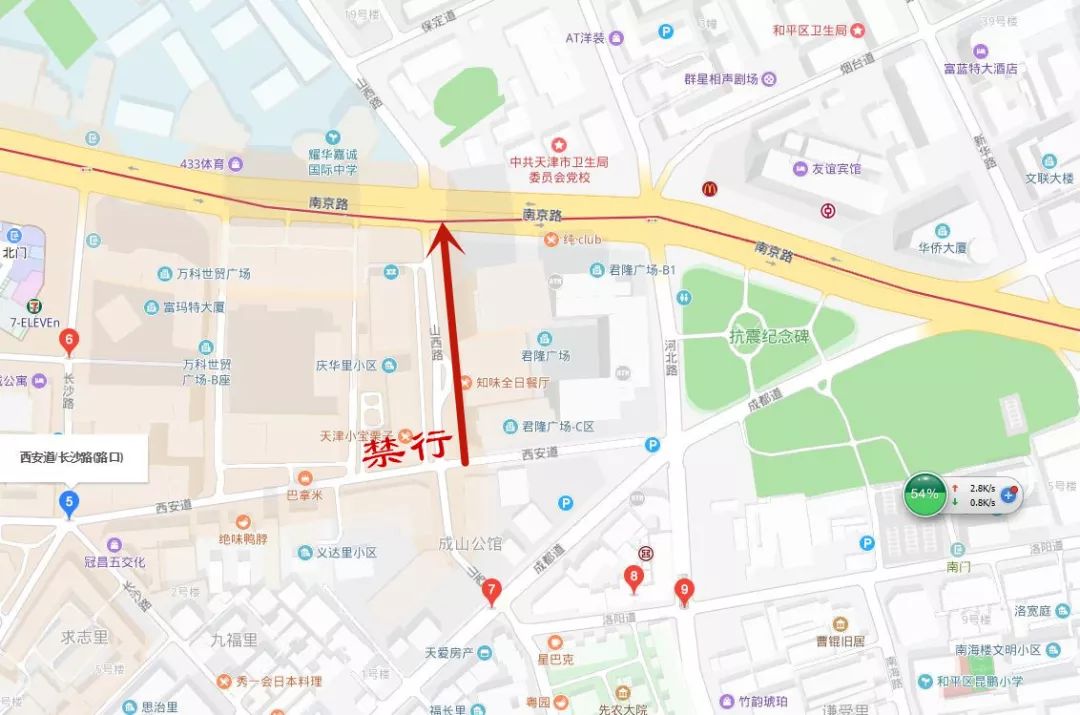 天津车辆限行