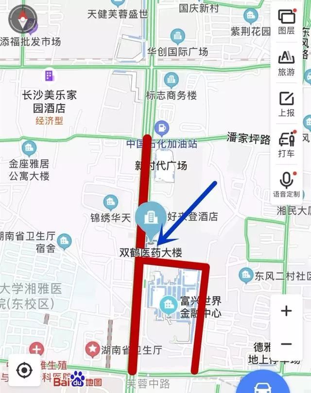 除了万家丽路塌陷路段,明天长沙还有一处限行