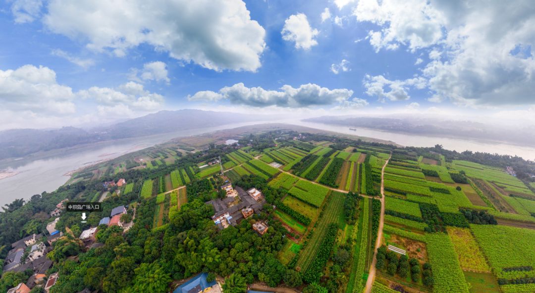 =central dam island= 石蟆中坝岛位于重庆市江津区西部石蟆镇,距