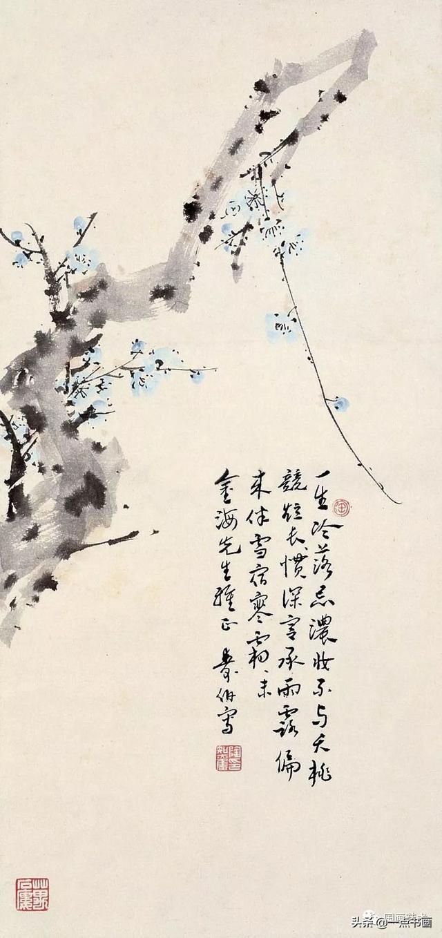 画梅圣手陶寿伯丨梅花作品欣赏