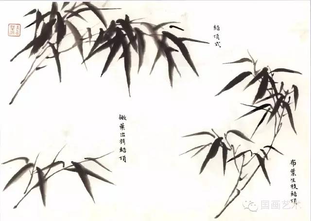 君子当如竹!(内附100幅写意国画竹子画法)