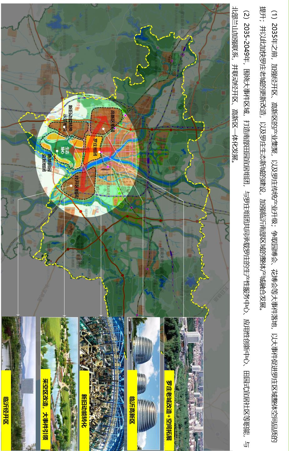 《临沂市2017-2049年规划》(清华同衡规划设计院)要点