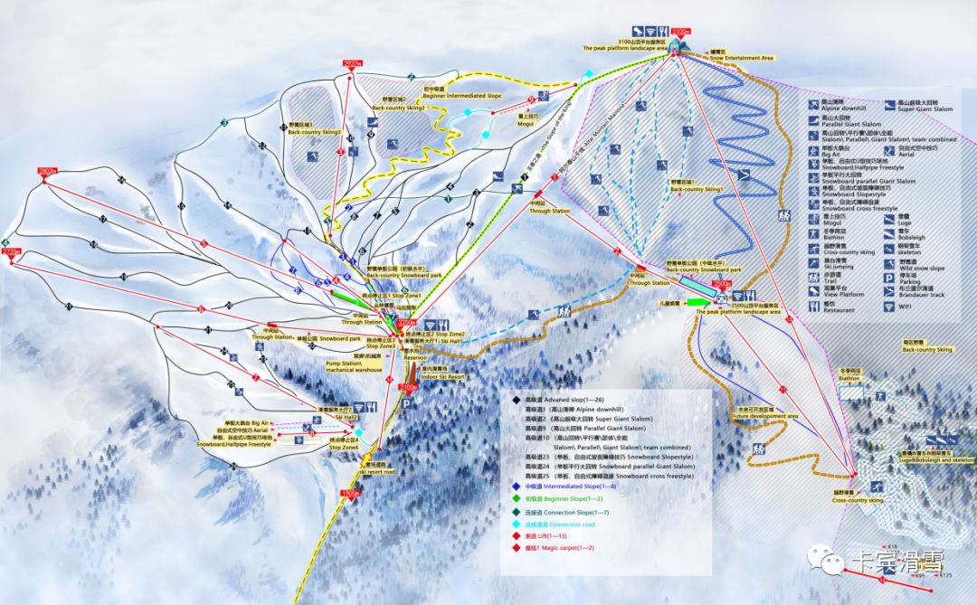 卡宾资讯 | 可可托海国际滑雪场被上海大世界基尼斯授予"雪道海拔落差