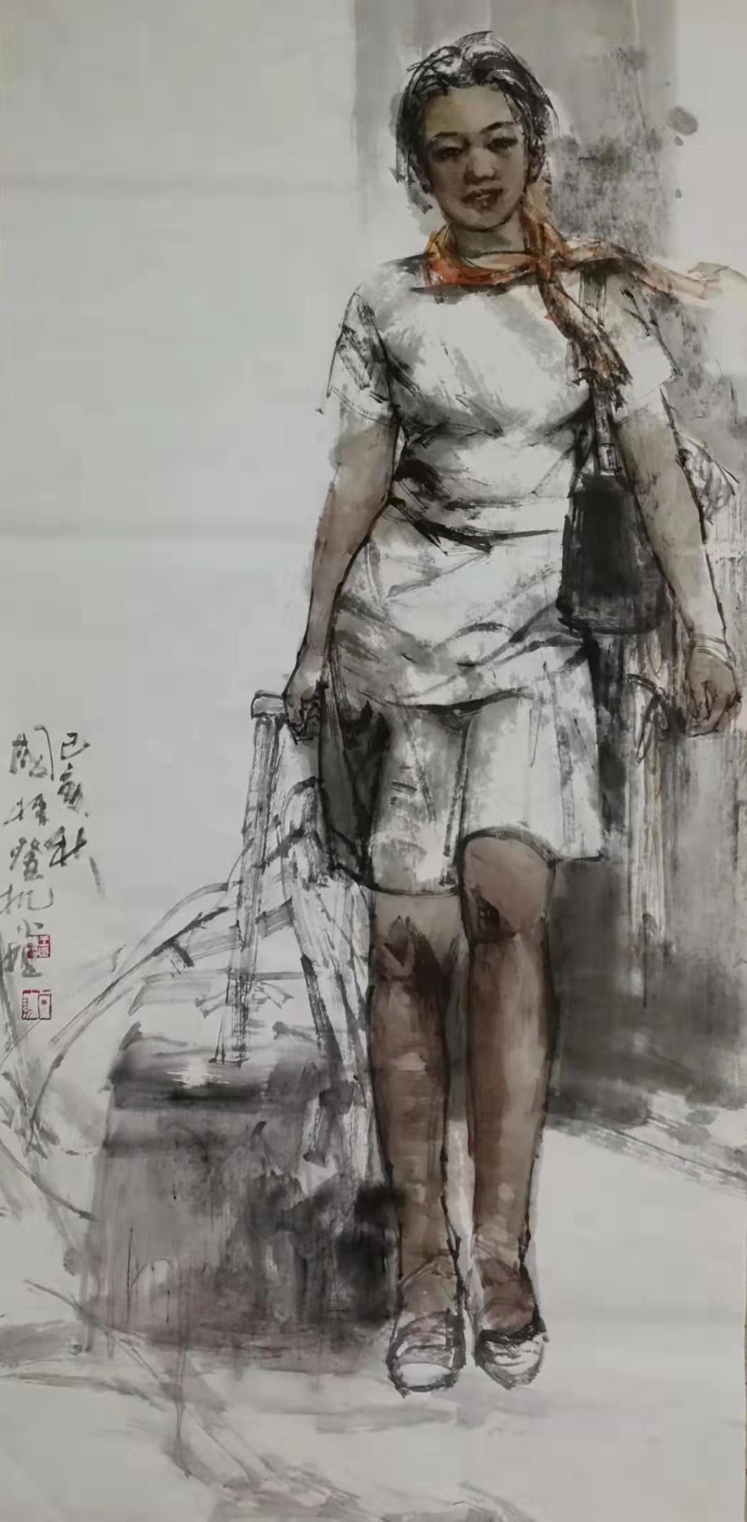 当代人物画名家—王国栋先生作品欣赏