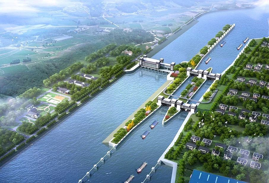 德胜河还是常州一条重要的行洪排涝河道,德胜河航道及魏村枢纽的整治