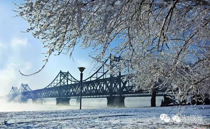 暖了!抓拍丹东冬至雪景