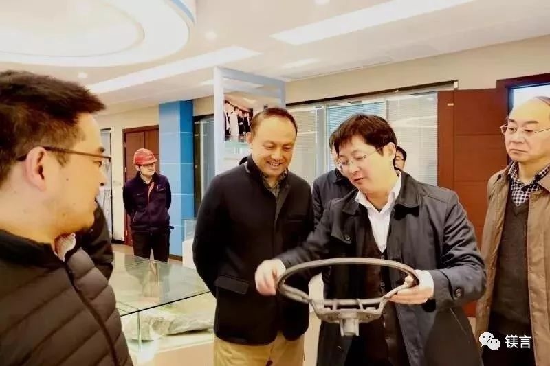 镁资讯合肥市经信局党组书记局长程振革调研巢湖云海镁业巢湖宜安云海