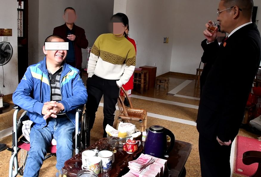 永定法院三年执行不停歇，为残疾申请人追回21万元赔偿款