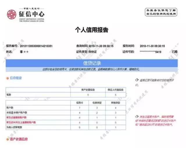 教你如何在网上免费查询个人征信报告?