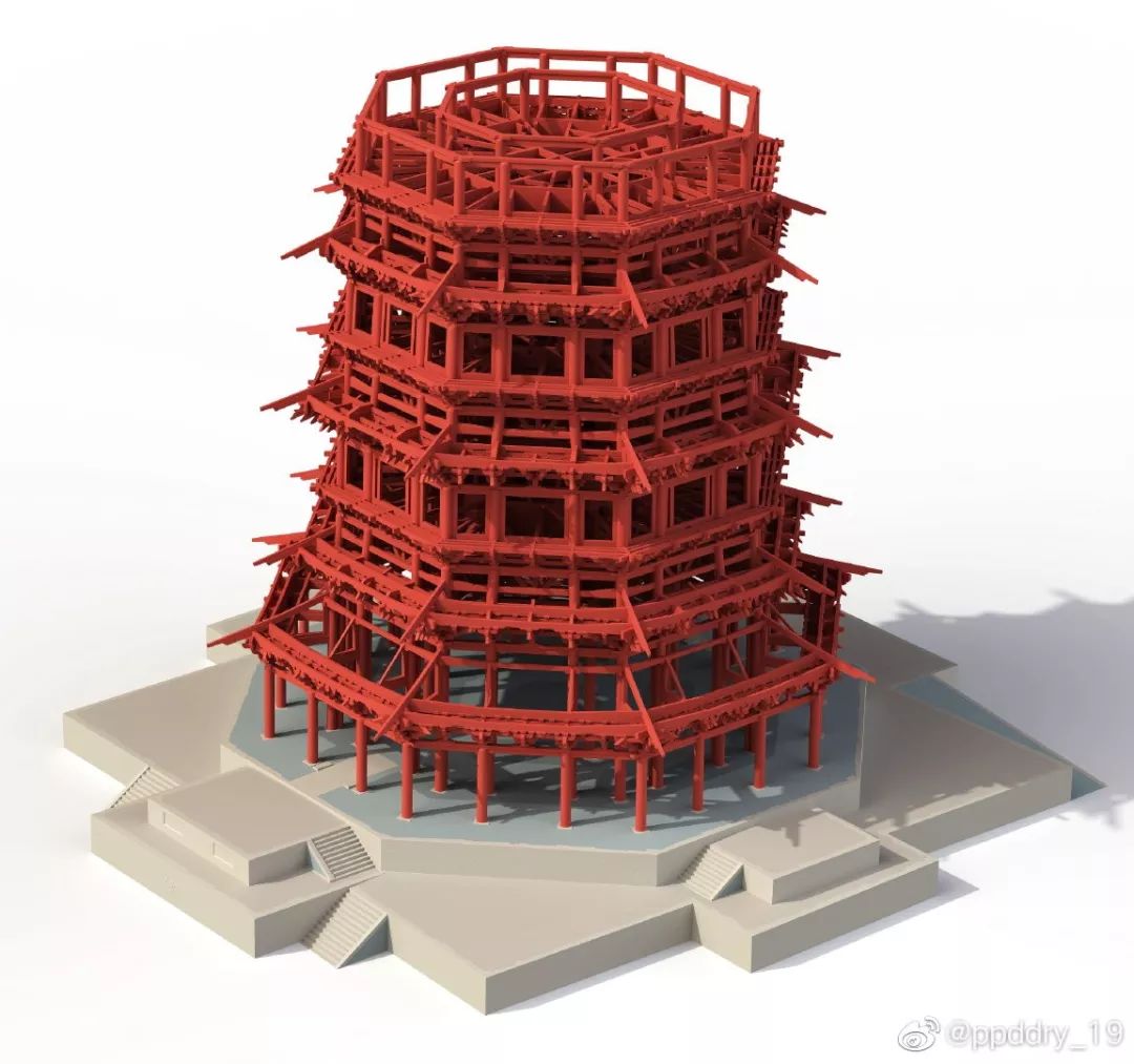 中式营造带您读懂100个传统建筑基因-阁楼式释迦塔营造技艺