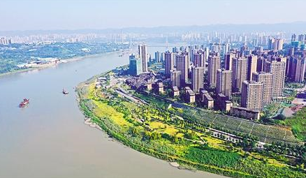 巴滨路滨河公园 特约摄影 钟志兵 摄
