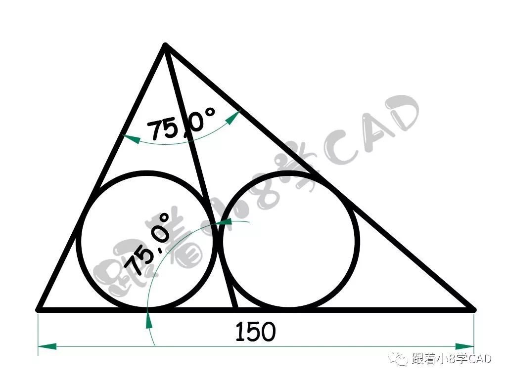 移形换位让cad新手头疼的几何练习图附解答