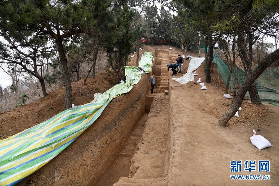 山东琅琊台考古发掘出秦汉时期排水系统