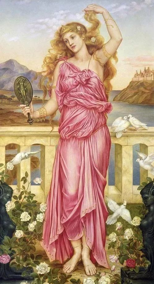 海伦是古希腊神话中宙斯跟勒达所生的女儿,被称为"人间最漂亮的女人"