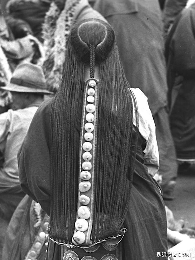 三十年代影像，青藏高原的藏族女子