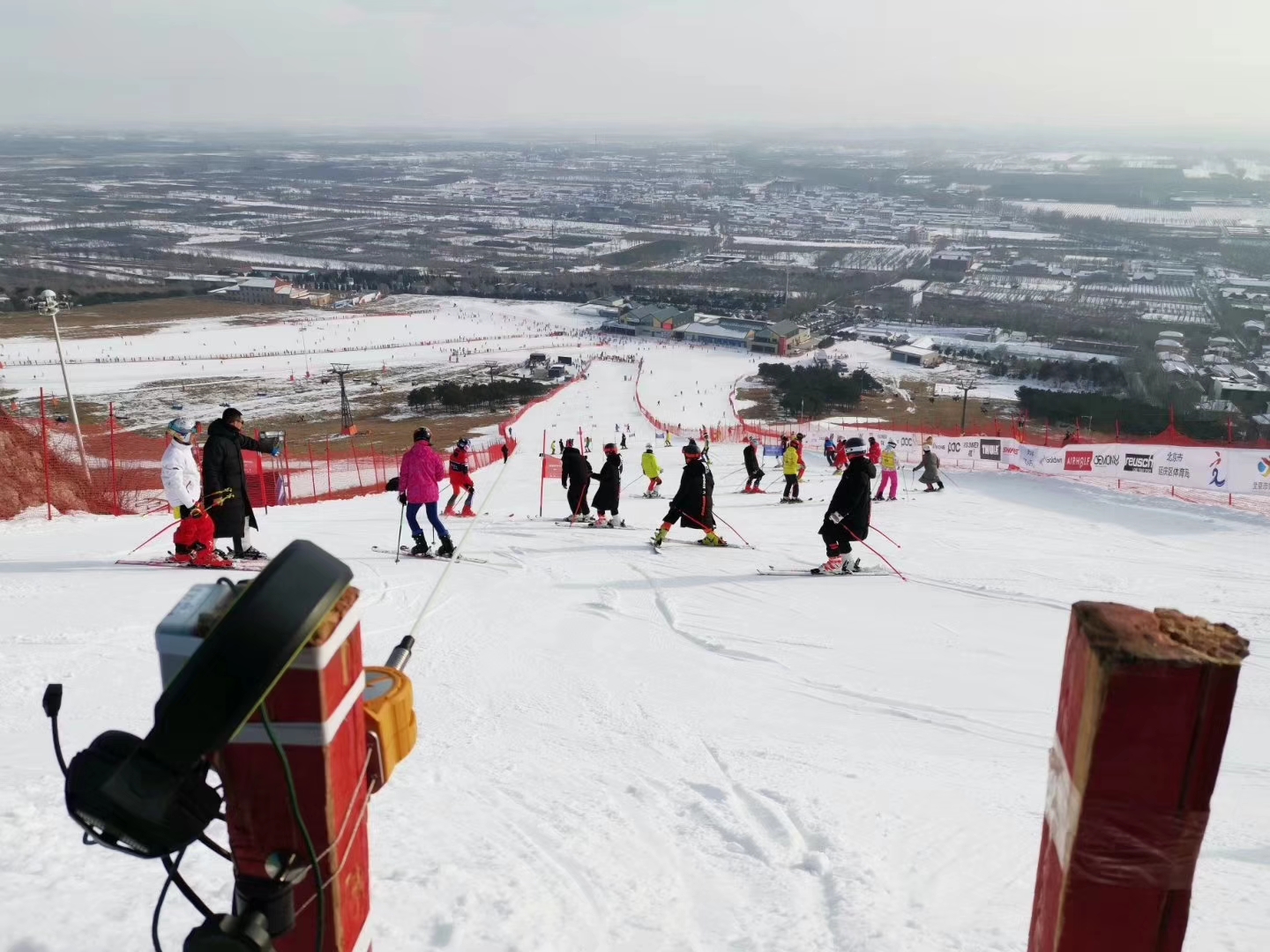 2019北京市青少年滑雪锦标赛滑雪计时设备比赛计时器单板器谈球吧体育(图2)