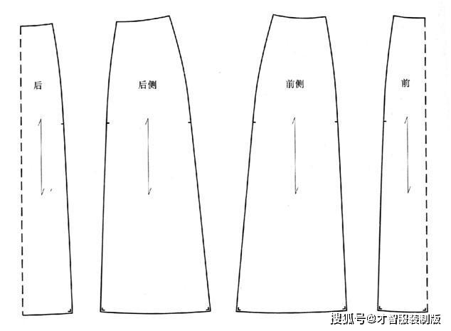 裙子制版的基础知识才智服装