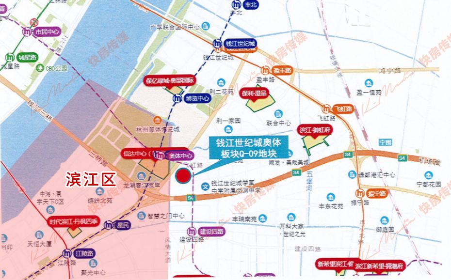 滨江包揽奥体新三兄弟!