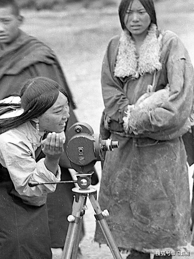 三十年代影像，青藏高原的藏族女子