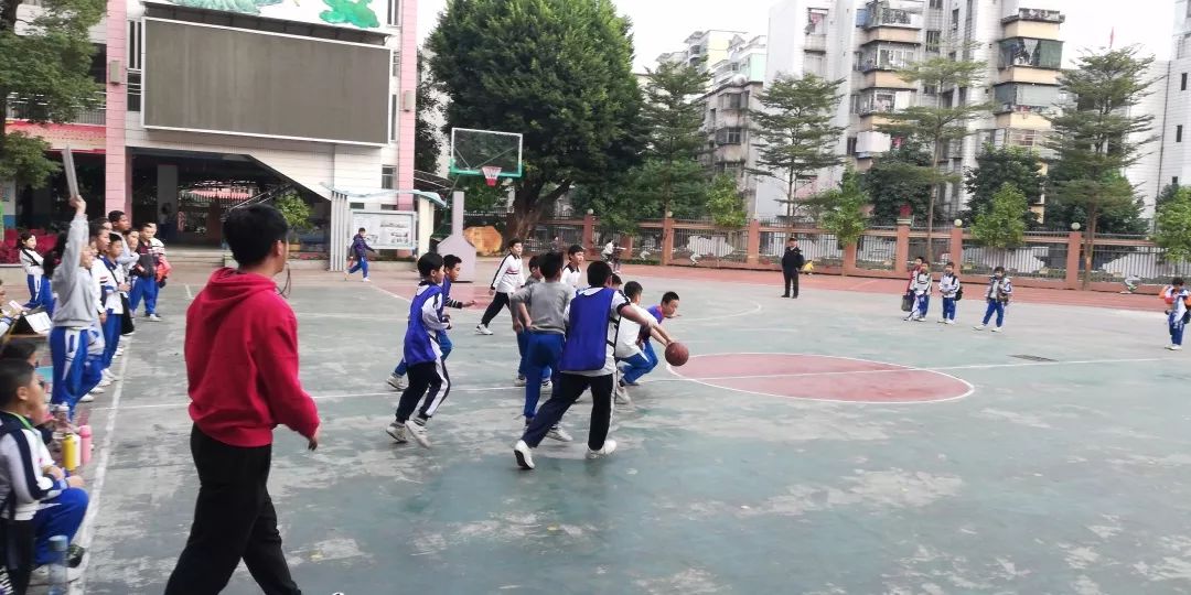 2019黄岐第二小学班际篮球联赛.day6