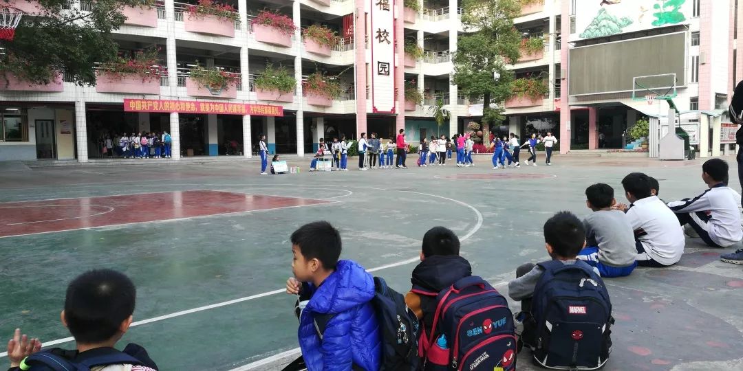 2019黄岐第二小学班际篮球联赛.day6