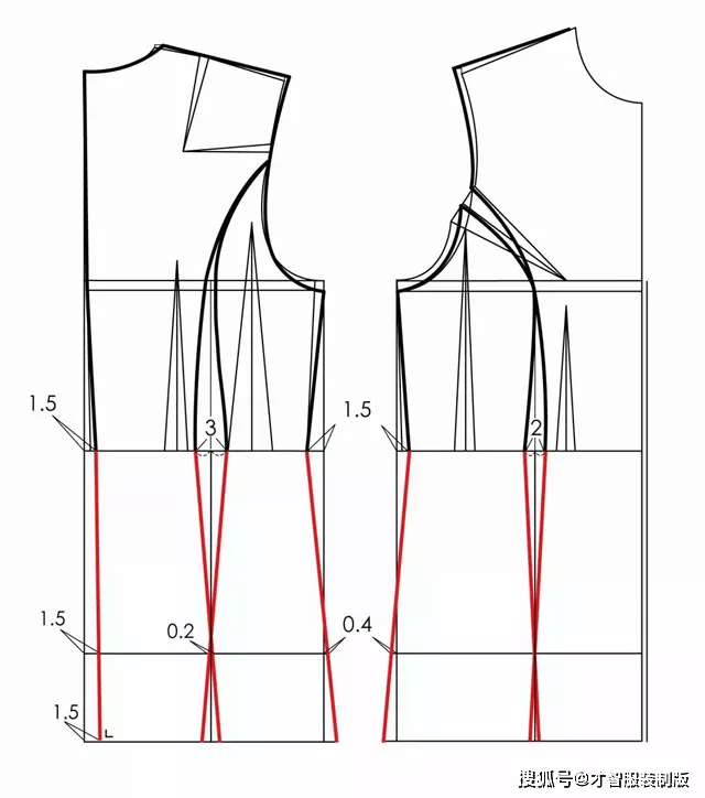 女西服制版教程 女装西服制版过程才智服装