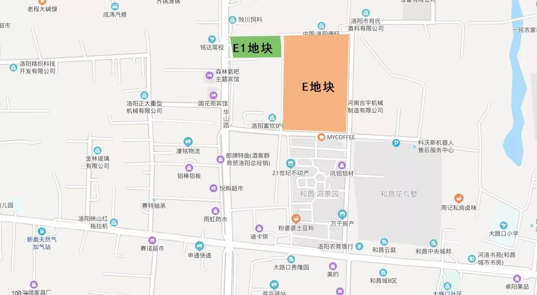 和昌(周山大道状元红路东北角)e,e1地块备案信息