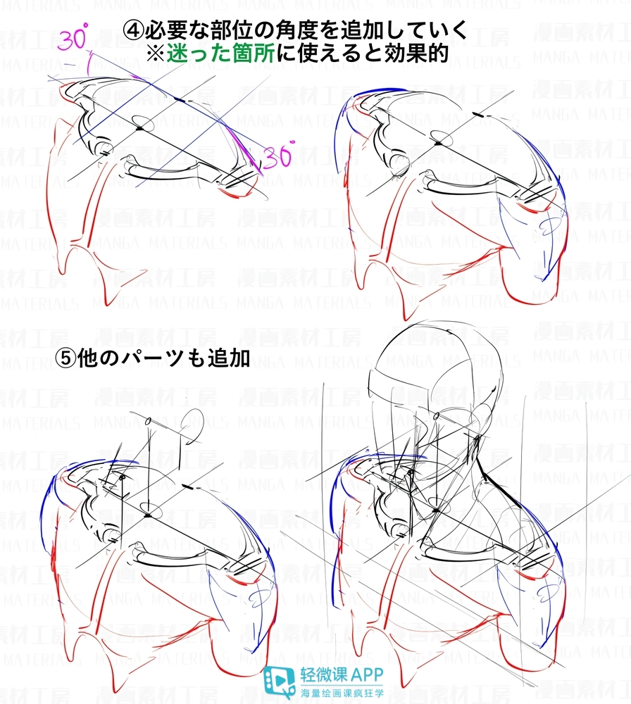 初学者画漫画人物教程,初学者适合的绘画教程!