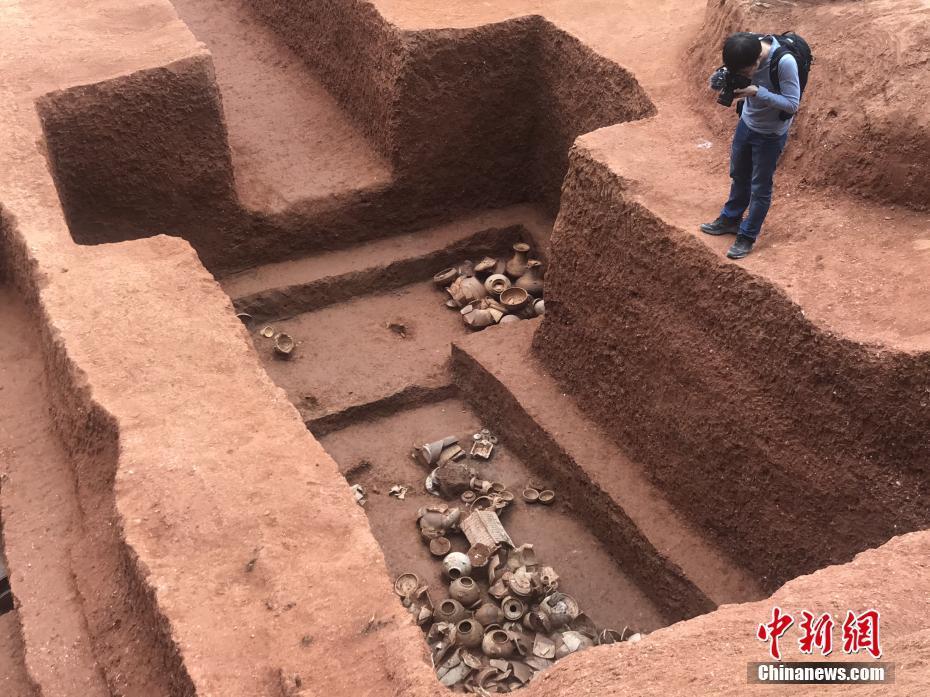 考古重大发现广州横枝岗再发掘近60座汉至清代墓葬