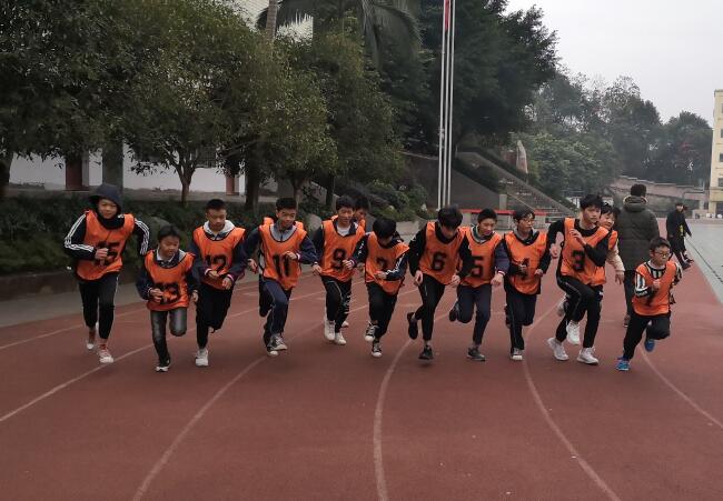 四川合江:九支中学开展2019年秋期末体育考试