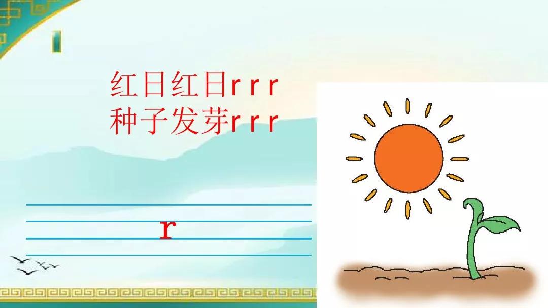 部编版一年级上册汉语拼音8zhchshr图文讲解知识点梳理