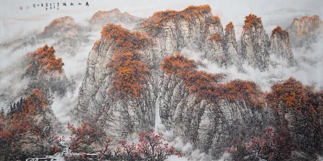 中国山水画研究院院长陈克永描绘家乡山水展露故土情怀