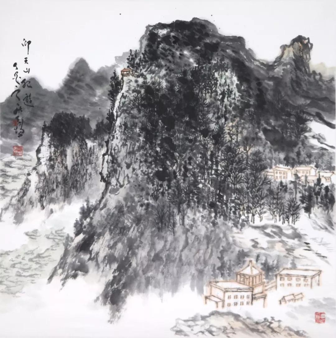 常熟展讯丨品国画迎元旦我国当代著名画家中国画联展