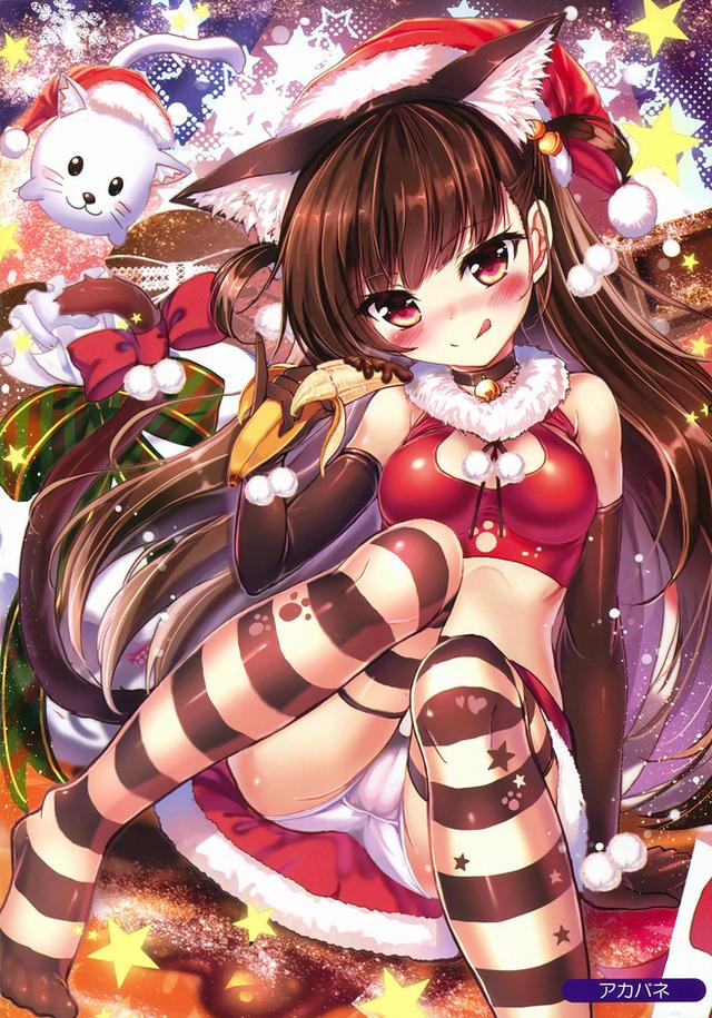 原创圣诞节,你希望二次元哪个女神陪你度过?