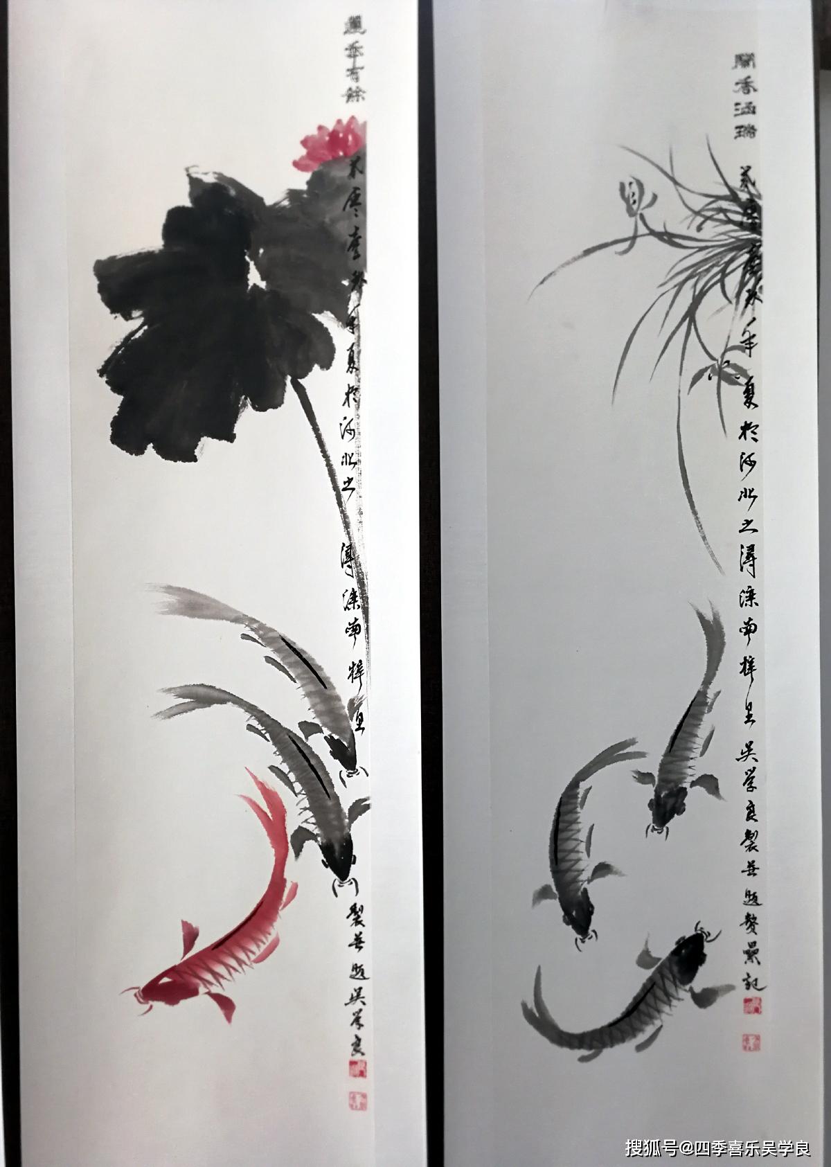 迎七十年国庆,有一个书画展览,要绘制几幅国画作品,画什么呢?