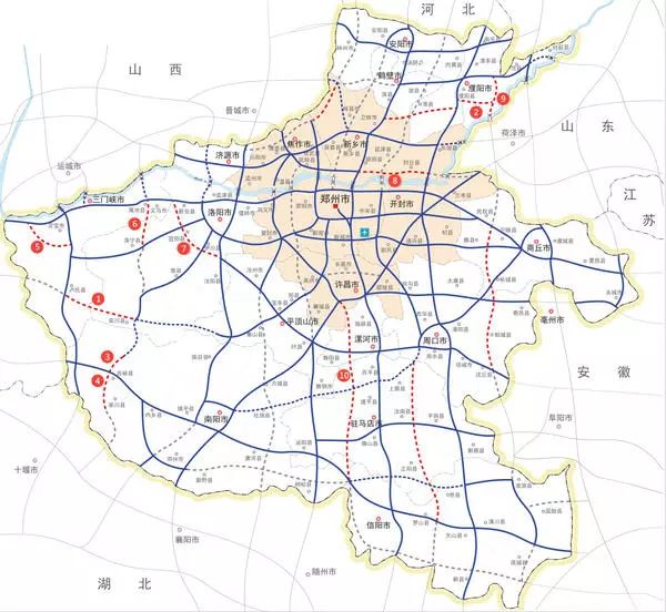 重磅河南又有5个高速项目开建安阳这个地方在内